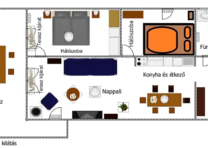 아파트 Aranymandula 벌러토너컬리